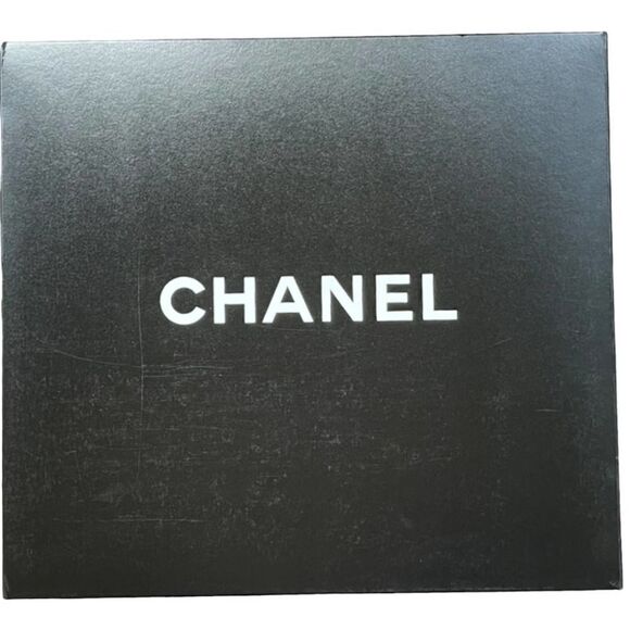 Chanel Accordion Large Quilted Crackled Handbag Blue - Picture 11 of 16